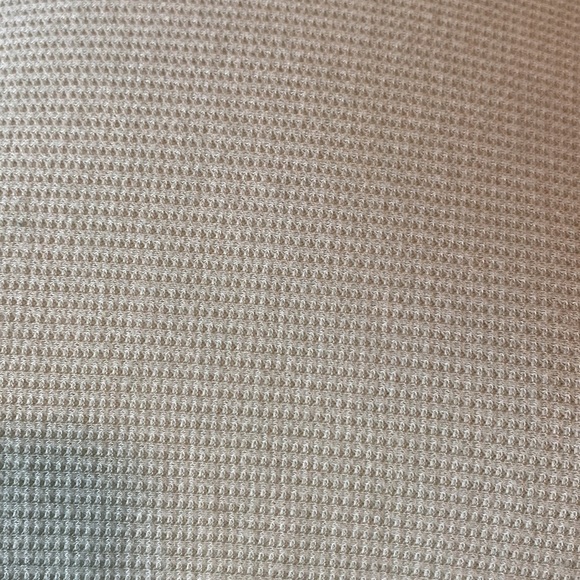 Amable Mint Green Lightweight Waffle Knit Long Sleeved Shirt Size Small Like New - Picture 2 of 5